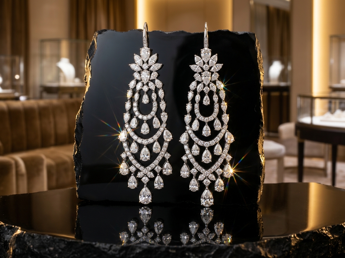 Ear Rings & Drops - Haute Joaillerie Suite Portfolio