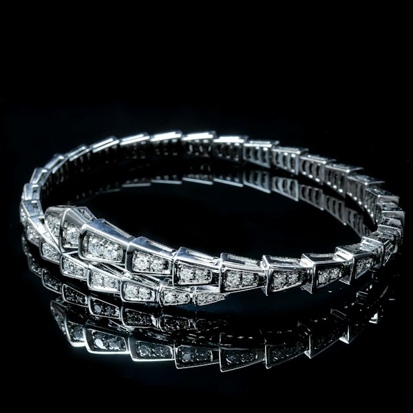 Versailles Articulated Bangle - Articulated Tennis Bracelet